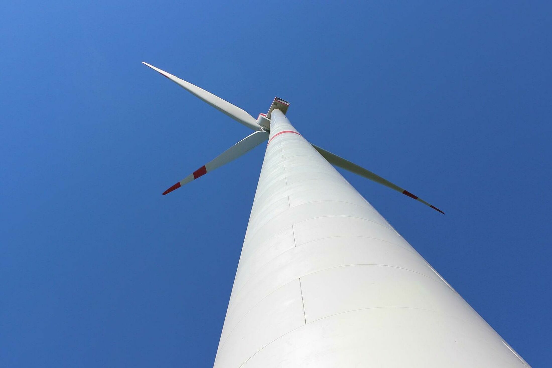 Windenergieanlage des Windparks Nattheim
